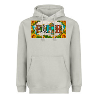 Moon Dust faith cross and sunflower license plate Heavyweight Hoodie - HRA Design Shop