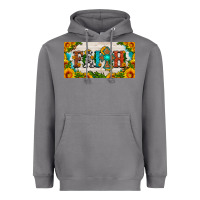 Storm faith cross and sunflower license plate Heavyweight Hoodie - HRA Design Shop