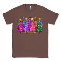 Chestnut christmas trees and lights Classic Tee - Zillion Design Studio