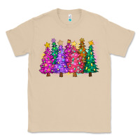 Mushroom christmas trees and lights Classic Tee - Zillion Design Studio