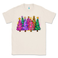 Natural christmas trees and lights Classic Tee - Zillion Design Studio
