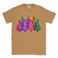 Toasted Coconut christmas trees and lights Classic Tee - Zillion Design Studio