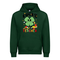 Forest Green lucky teacher Urban Hoodie - MaliasSmallBusiness