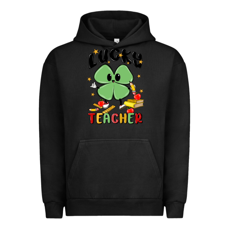 Lucky Teacher Urban Hoodie by MaliasSmallBusiness | Teevron