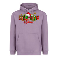 Lavender christmas mom mom claus Heavyweight Hoodie - FaDigitalArtStudio