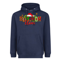 Navy christmas mom mom claus Heavyweight Hoodie - FaDigitalArtStudio