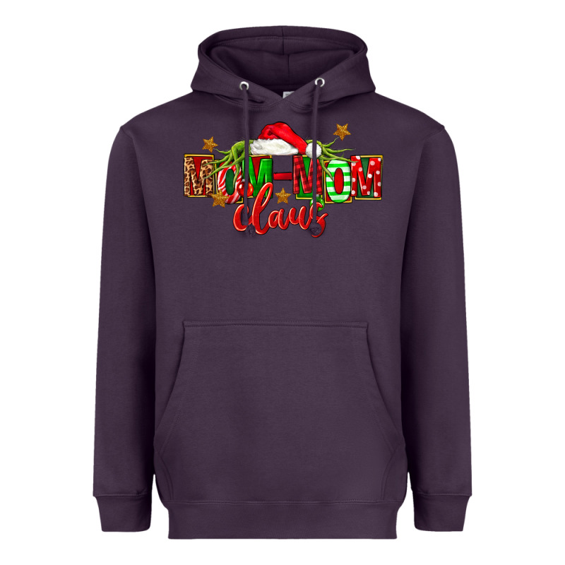 Christmas Mom Mom Claus Heavyweight Hoodie by FaDigitalArtStudio | Teevron