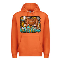 Carrot Western Heifer Please Simmental Cow Premium Hoodie - LillyAllenDesigns