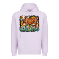 Lilac Western Heifer Please Simmental Cow Premium Hoodie - LillyAllenDesigns