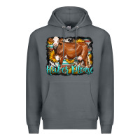 Rock Western Heifer Please Simmental Cow Premium Hoodie - LillyAllenDesigns