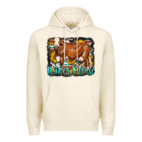 Tofu Western Heifer Please Simmental Cow Premium Hoodie - LillyAllenDesigns