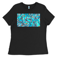 Black humpback whale cup Ladies Tee - BarkalooDesign