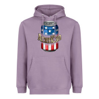 Lavender American 4th of July Heavyweight Hoodie - CowGirlArtShop