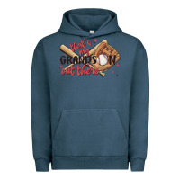 Pigment Midnight Navy that's my grandson out there Urban Hoodie - MaliasSmallBusiness