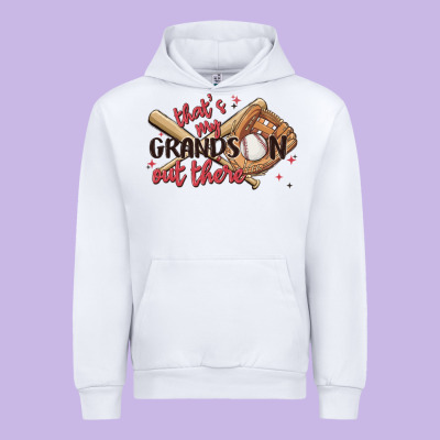 That's My Grandson Out There Urban Hoodie Designed By Maliassmallbusiness