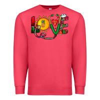 Cardinal summer nurse Premium Sweatshirt - CowhideDigitalArt