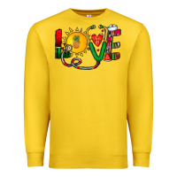 Lemon summer nurse Premium Sweatshirt - CowhideDigitalArt