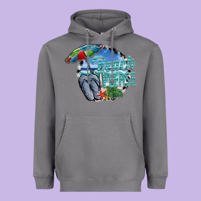 Beach Please Heavyweight Hoodie Designed By Sublimationcraftshop