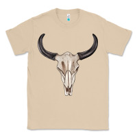 Mushroom western bull skull tbw Classic Tee - texasbilliewilder