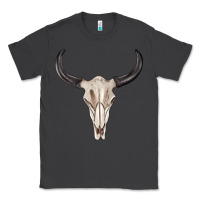 Smoke western bull skull tbw Classic Tee - texasbilliewilder