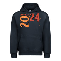 Navy custom class of 2024 name of school font  super sn Urban Hoodie - MaliasSmallBusiness