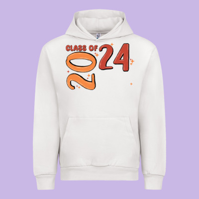 Custom Class Of 2024 Name Of School Font  Super Sn Urban Hoodie Designed By Maliassmallbusiness