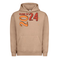 Pigment Burro custom class of 2024 name of school font  super sn Urban Hoodie - MaliasSmallBusiness