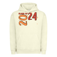 Pigment Pistachio custom class of 2024 name of school font  super sn Urban Hoodie - MaliasSmallBusiness