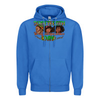 True Royal juneteenth in my independence day Zipper Hoodie - texasbilliewilder
