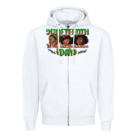 White juneteenth in my independence day Zipper Hoodie - texasbilliewilder