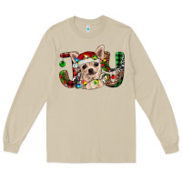Mushroom christmas chihuahua joy Long Sleeve Tee - BarkalooDesign