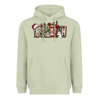 Matcha Faith Heavyweight Hoodie - CowhideDigitalArt
