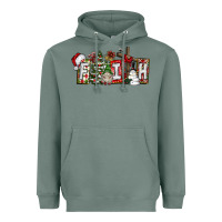 Sage Faith Heavyweight Hoodie - CowhideDigitalArt