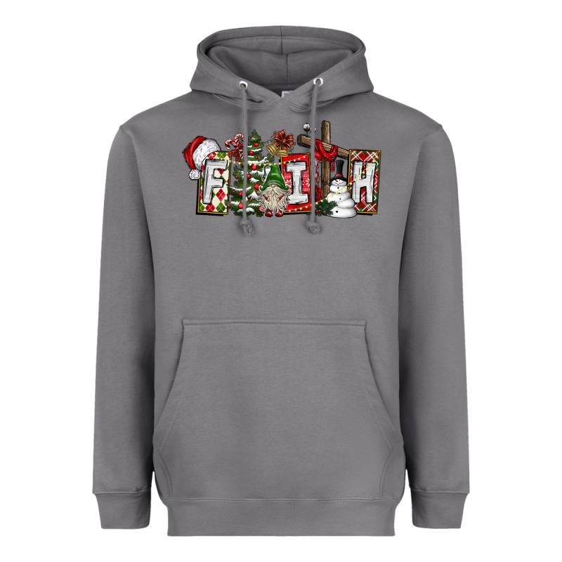 Faith Heavyweight Hoodie by CowhideDigitalArt | Teevron