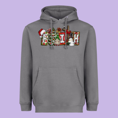 Faith Heavyweight Hoodie Designed By Cowhidedigitalart