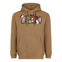 Toasted Coconut Faith Heavyweight Hoodie - CowhideDigitalArt