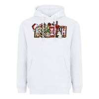 White Faith Heavyweight Hoodie - CowhideDigitalArt