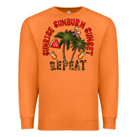 Carrot sunrise sunburn sunnset repeat Premium Sweatshirt - CowhideDigitalArt