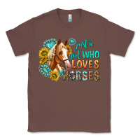 Chestnut western just a girl who loves horses Classic Tee - texasbilliewilder