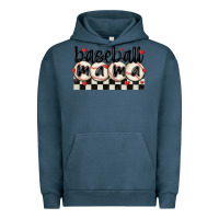 Pigment Midnight Navy baseball mama Urban Hoodie - MaliasSmallBusiness