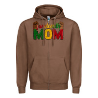 Chestnut juneteenth mom Zipper Hoodie - texasbilliewilder
