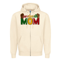Sandshell juneteenth mom Zipper Hoodie - texasbilliewilder