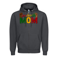 Smoke juneteenth mom Zipper Hoodie - texasbilliewilder