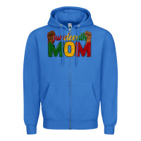 True Royal juneteenth mom Zipper Hoodie - texasbilliewilder