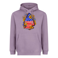 American Flag Arrowhead Heavyweight Hoodie | Teevron