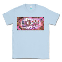 Dusty Blue Valentine's Day Nurse Love Classic Tee - RanaPortraitStore