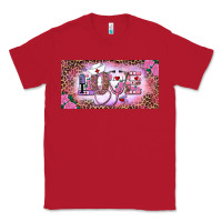 Red Valentine's Day Nurse Love Classic Tee - RanaPortraitStore