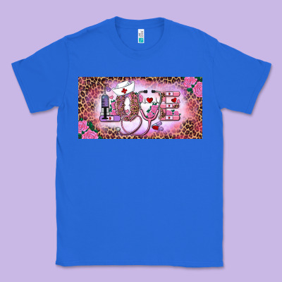 Classic Tee Valentine's Day Nurse Love
