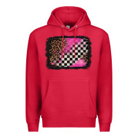 Cardinal racing leopard background Premium Hoodie - Jasminsmagicworld