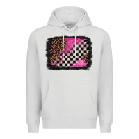 Dove Grey racing leopard background Premium Hoodie - Jasminsmagicworld
